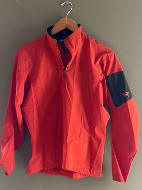 Arc'teryx Red Half-Zip Jacket
